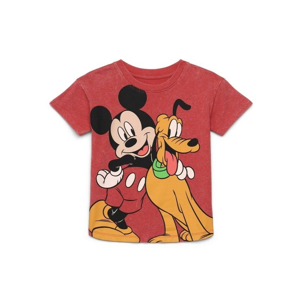 Mickey Mouse Toddler Graphic Crewneck Tee with Short Sleeves | 3T | NEW
